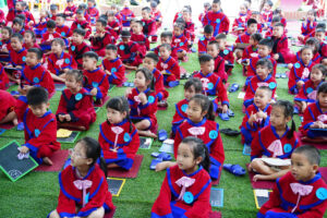 IMA Việt Nam phối hợp cùng Trường Mầm non Lâm Bích, Nghệ An tổ chức cuộc thi "Rung chuông vàng Tiếng Anh" - Ring The Golden