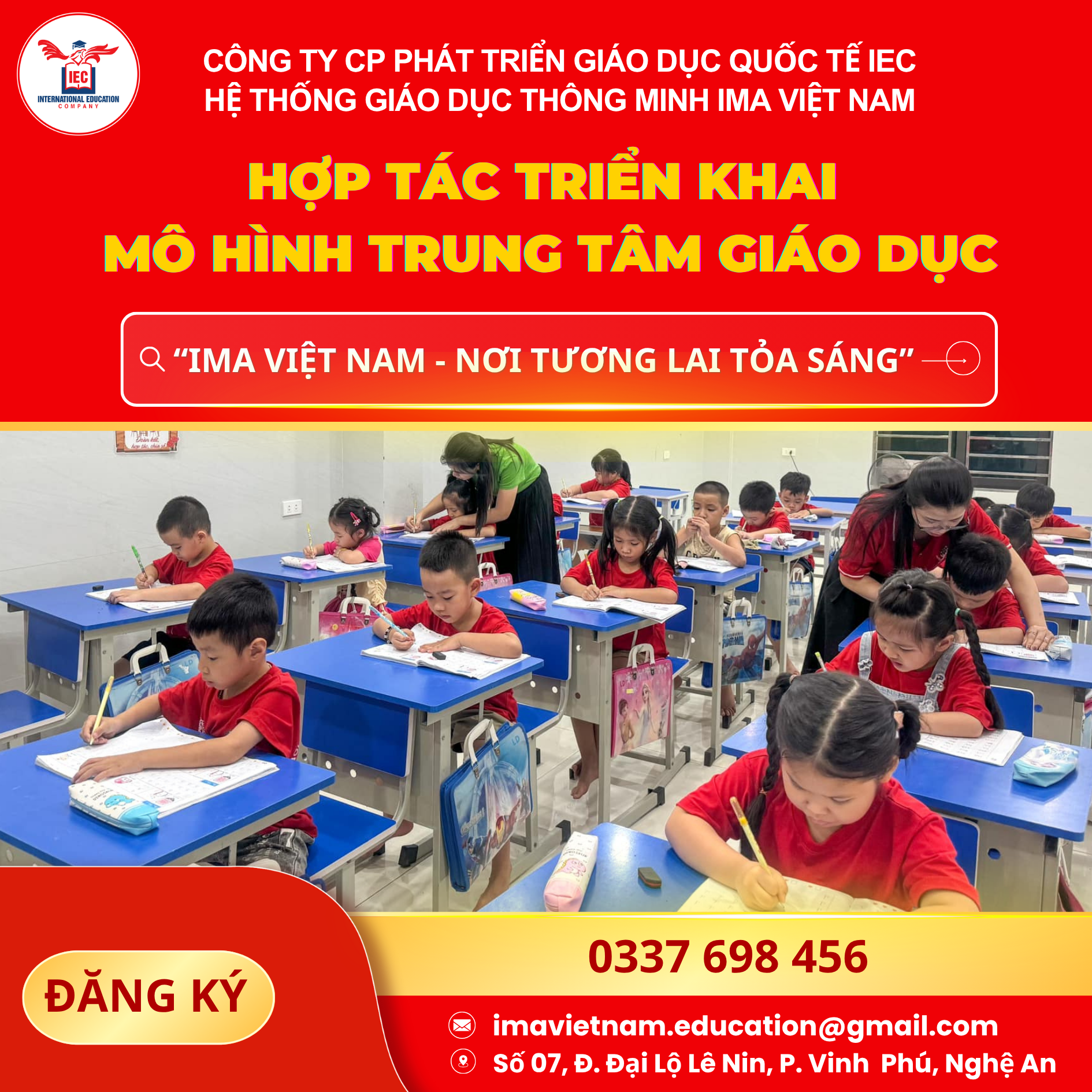 IMA Việt Nam sở hữu chương trình giáo dục đa dạng, chất lượng đã được Bộ GD&ĐT và các cơ quan chủ quản thẩm định & cấp phép