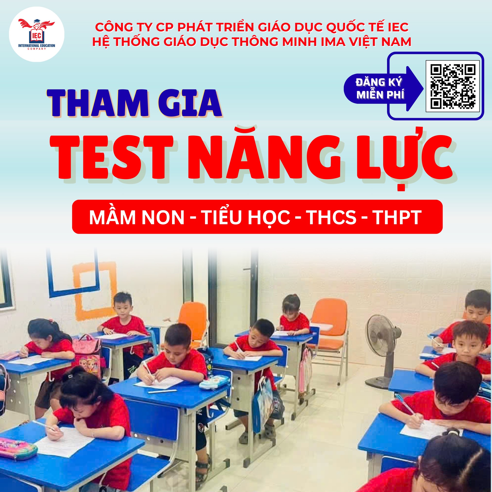 Test năng lực dành cho các khối Màm non - TH- THCS-THPT