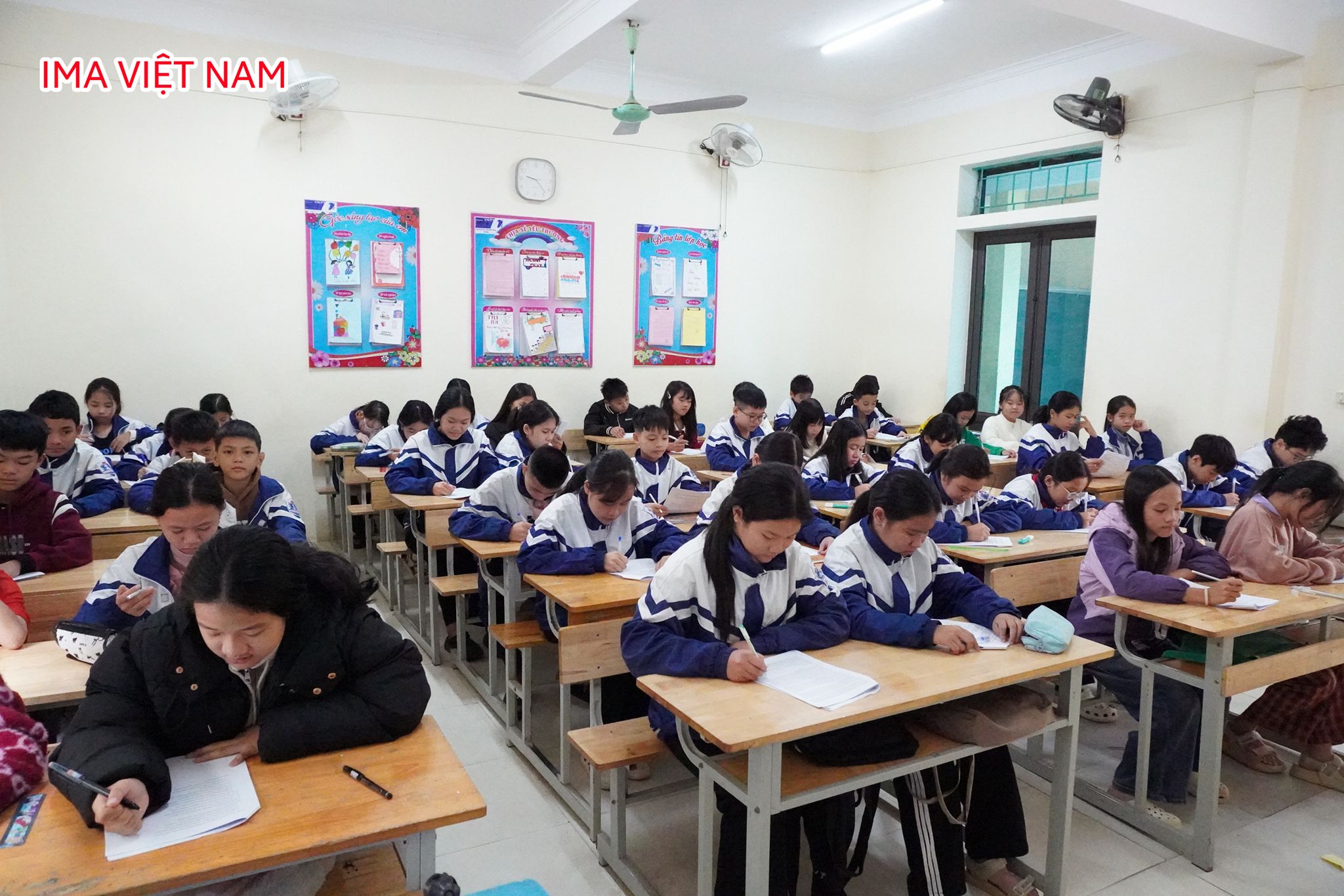  Buổi đánh giá đầu vào IELTS tại Trường THCS Nguyễn Trãi, Tân Kỳ (Nghệ An)