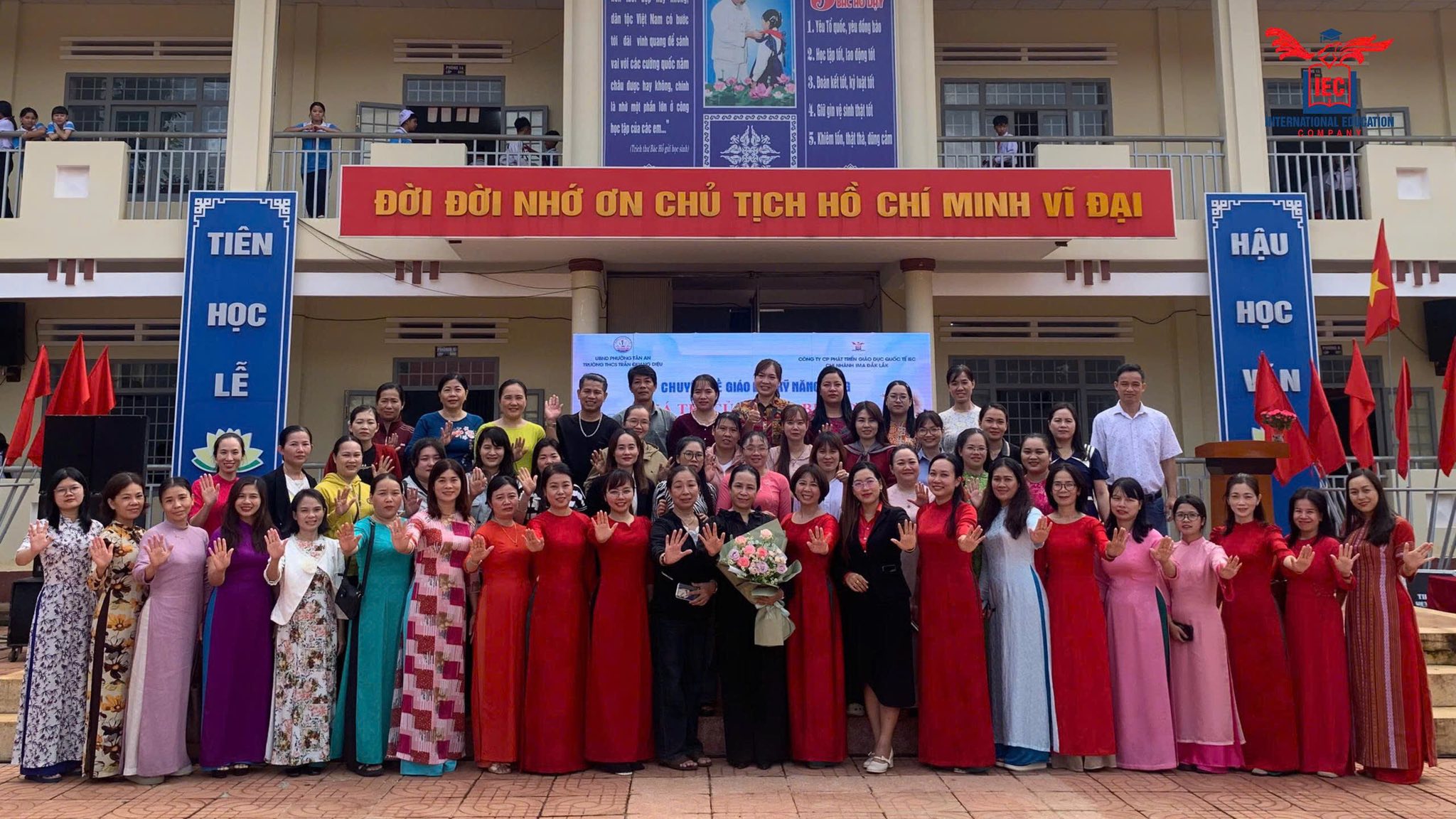 IMA Việt Nam mong muốn đồng hành cùng nhà trường trong việc xây dựng môi trường học tập hạnh phúc.