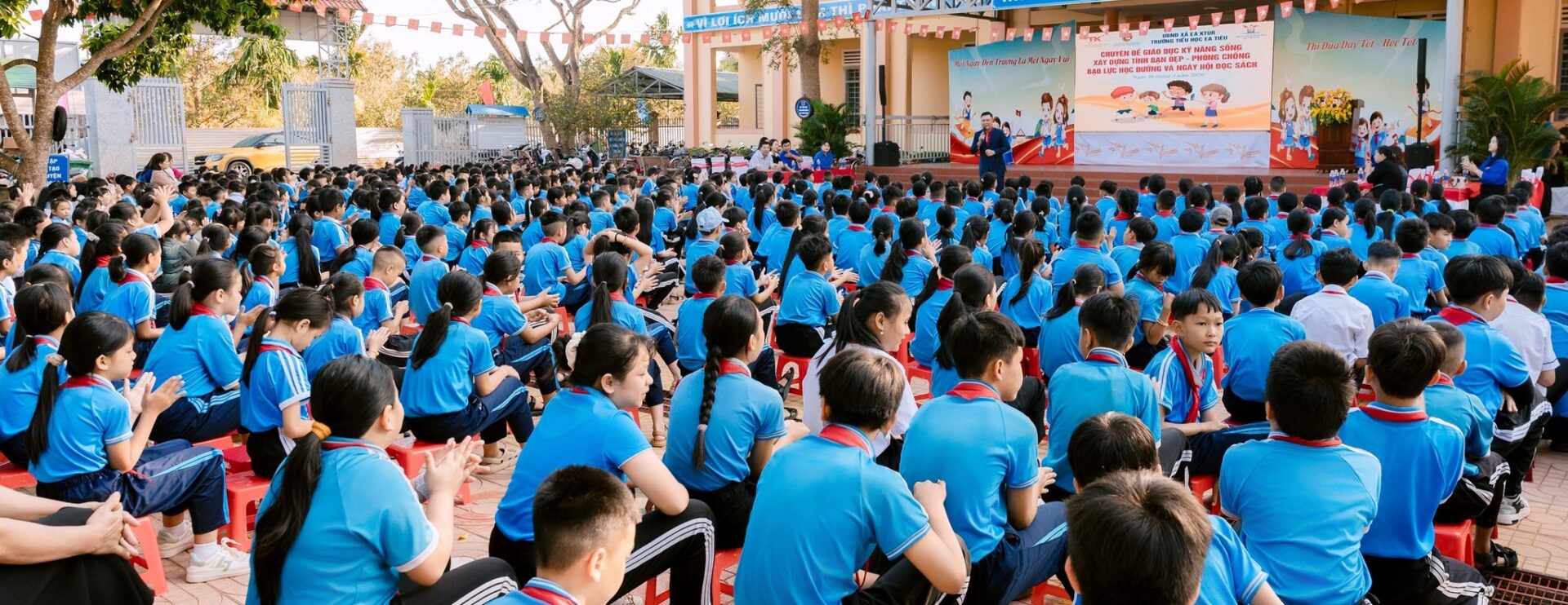 Chuyên đề “Xây dựng tình bạn đẹp – phòng chống bạo lực học đường” tại Trường TH Ea Tiêu